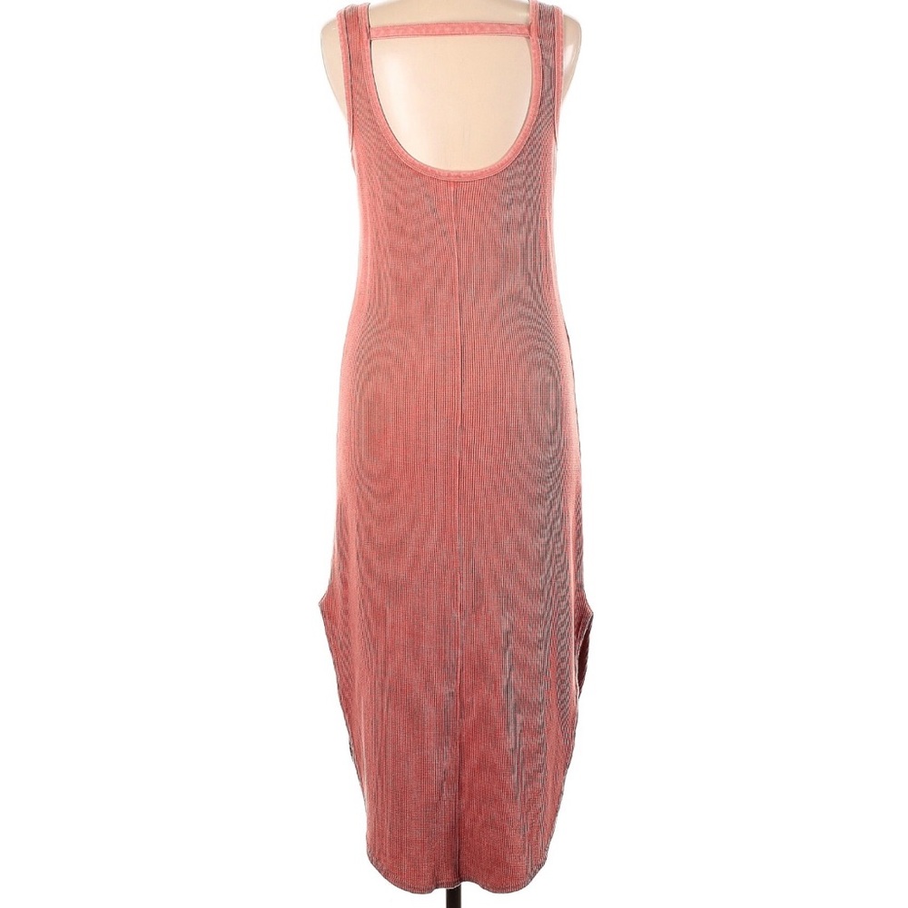 Victoria’s Secret Coral Button-Down Maxi Dress Size Medium - Picture 2 of 4
